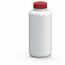 Trinkflasche "Refresh", 1,0 l (weiß, rot) (Art.-Nr. CA424495)