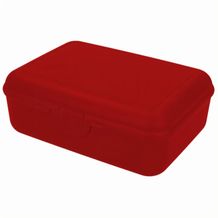 Vorratsdose "School-Box" deluxe, mit Trennschale (standard-rot) (Art.-Nr. CA439828)
