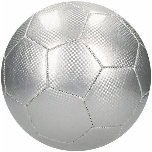 Fußball "Carbon", groß (Art.-Nr. CA442859) - Maschinell genähter Fußball in der Gr...