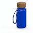 Trinkflasche "Natural", 400 ml, inkl. Strap (blau) (Art.-Nr. CA447014)