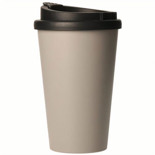 Bio-Kaffeebecher "PremiumPlus" (Art.-Nr. CA453723) - Großzügiger To-Go-Becher aus doppelwan...