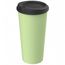 Kaffeebecher "ToGo", 0,4 l (geselliges grün, schwarz) (Art.-Nr. CA458420)