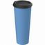 Kaffeebecher "ToGo", 0,5 l (behagliches blau, schwarz) (Art.-Nr. CA458958)