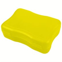 Brotzeitdose "Wave", klein (trend-gelb PP) (Art.-Nr. CA462103)