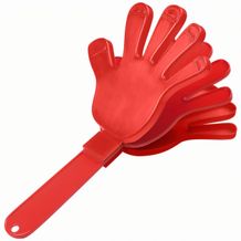 Klapper "Hand", einfarbig (standard-rot) (Art.-Nr. CA464709)