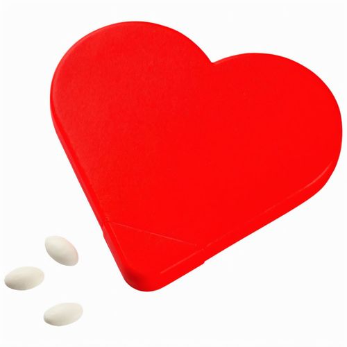 Mint-Spender "Herz" (Art.-Nr. CA465139) - Eine Herzensangelegenheit. Flachbox mit...