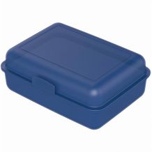 Vorratsdose "School-Box" groß, mit Trennschale (trend-blau PP) (Art.-Nr. CA467978)
