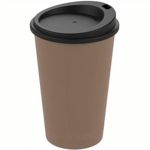 Kaffeebecher "ToGo", 0,3 l (Art.-Nr. CA501402) - Die Welt sieht mit einem Kaffee in der...
