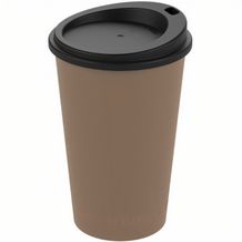 Kaffeebecher "ToGo", 0,3 l (beständiges braun, schwarz) (Art.-Nr. CA501402)