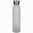 Glasflasche "Life" 700 ml, Frosted (Grau) (Art.-Nr. CA503580)