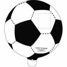 Luftballon, selbstaufblasend 'Soccer' Deutschland, klein (Deutschland-Farben) (Art.-Nr. CA521666)