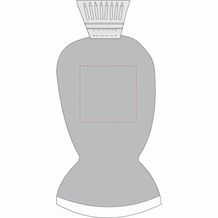 Eiskratzer 'Crystal' mit Handschuh (grau, transparent) (Art.-Nr. CA523464)