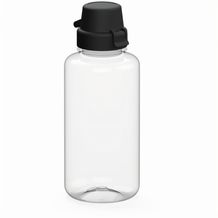 Trinkflasche "School", 700 ml (transparent, schwarz) (Art.-Nr. CA525452)