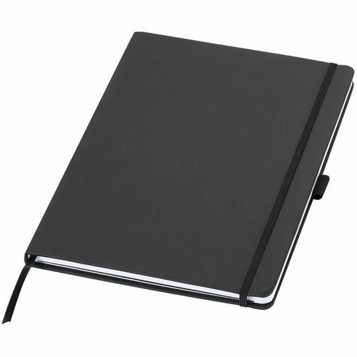 Notizbuch "Agenda" A4 (Art.-Nr. CA530172) - PVC beschichtetes Notizbuch mit schwarze...
