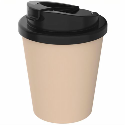 Bio-Kaffeebecher "Premium Deluxe" small (Art.-Nr. CA537237) - Kompakter doppelwandiger Thermobecher...