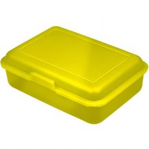 Vorratsdose "School-Box" mittel (trend-gelb PP) (Art.-Nr. CA540801)