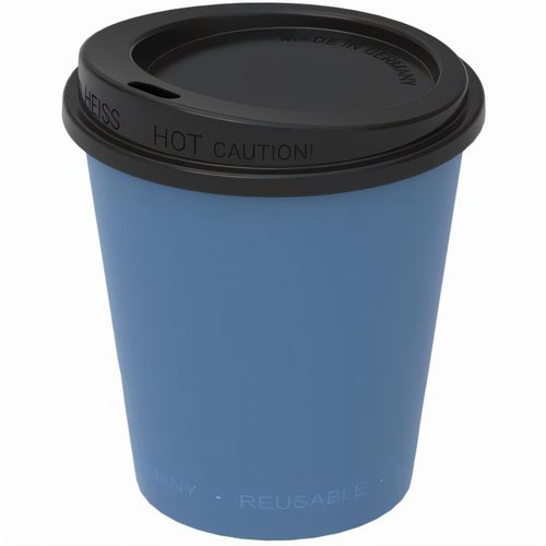 Kaffeebecher "ToGo", 0,2 l (Art.-Nr. CA546098) - Die Welt sieht mit einem Kaffee in der...