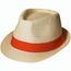 Panamahut "Salvador" (beige, rot) (Art.-Nr. CA551608)