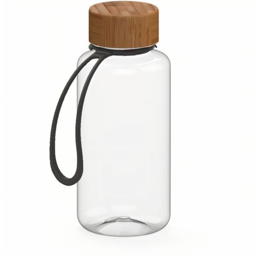 Trinkflasche "Natural", 700 ml, inkl. Strap (Art.-Nr. CA556454) - Sieht aus wie Glas, wiegt aber nicht...