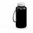 Trinkflasche "Refresh", 700 ml, inkl. Strap (schwarz, weiß) (Art.-Nr. CA560169)