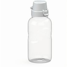 Trinkflasche Carve "School", 500 ml (transparent, weiß) (Art.-Nr. CA566961)