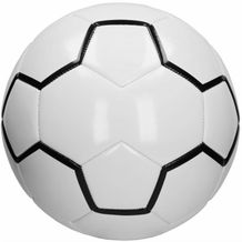 Fußball "Derby" (weiß, schwarz) (Art.-Nr. CA567547)