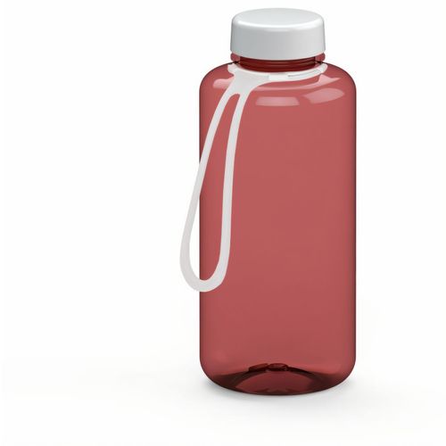Trinkflasche "Refresh", 1,0 l, inkl. Strap (Art.-Nr. CA571240) - Der Allrounder. Geschmacksneutrale...