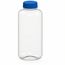 Trinkflasche "Refresh", 1,0 l (transparent, blau) (Art.-Nr. CA577025)