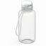 Trinkflasche "Sports", 700 ml, inkl. Strap (transparent, weiß) (Art.-Nr. CA578118)