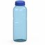 Trinkflasche Carve "Refresh", 700 ml (transparent-blau, blau) (Art.-Nr. CA592048)