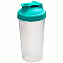 Shaker "Protein", 0,60 l (teal, transparent) (Art.-Nr. CA599901)