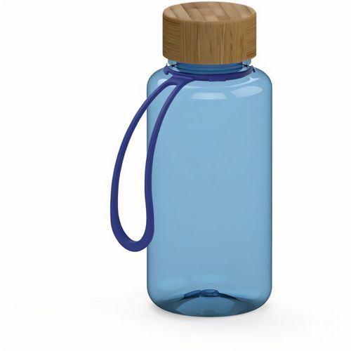 Trinkflasche "Natural", 700 ml, inkl. Strap (Art.-Nr. CA612963) - Sieht aus wie Glas, wiegt aber nicht...
