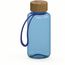 Trinkflasche "Natural", 700 ml, inkl. Strap (transparent-blau, blau) (Art.-Nr. CA612963)