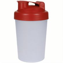 Shaker "Protein", 0,40 l (transluzent, standard-rot) (Art.-Nr. CA617505)