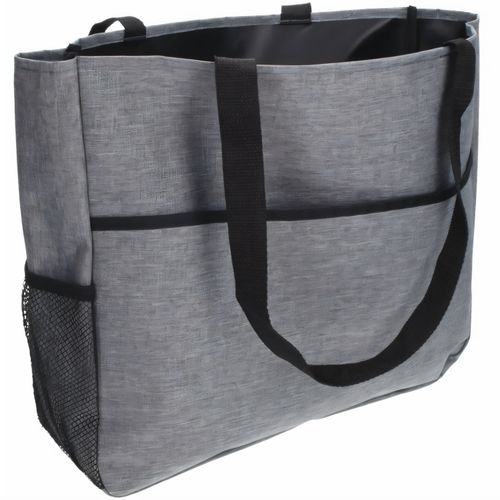 Einkaufstasche "Journey" (Art.-Nr. CA620566) - Schöne Einkaufstasche im schicken grau-...