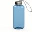 Trinkflasche "Pure", 1,0 l (transparent-blau) (Art.-Nr. CA637969)