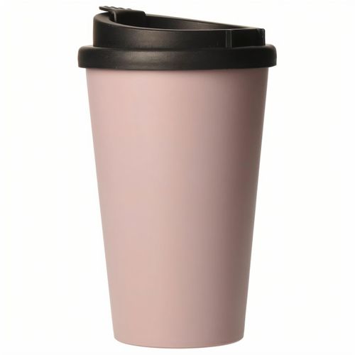 Bio-Kaffeebecher "PremiumPlus" (Art.-Nr. CA638991) - Großzügiger To-Go-Becher aus doppelwan...