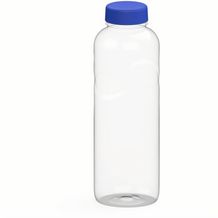 Trinkflasche Carve "Refresh", 1,0 l (transparent, blau) (Art.-Nr. CA642212)