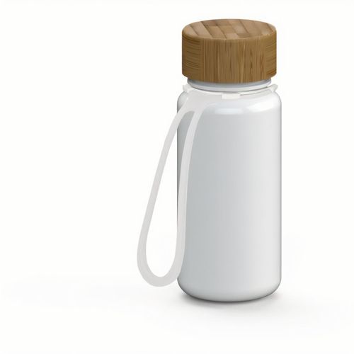 Trinkflasche "Natural", 400 ml, inkl. Strap (Art.-Nr. CA646779) - Sieht aus wie Glas, wiegt aber nicht...