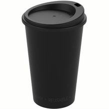 Kaffeebecher "ToGo", 0,3 l (schlichtes schwarz) (Art.-Nr. CA658798)