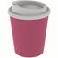 Kaffeebecher "Premium" small (rosa, weiß) (Art.-Nr. CA659417)