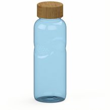 Trinkflasche Carve "Natural", 700 ml (transparent-blau) (Art.-Nr. CA660871)