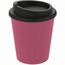 Kaffeebecher "Premium" small (rosa, schwarz) (Art.-Nr. CA665733)