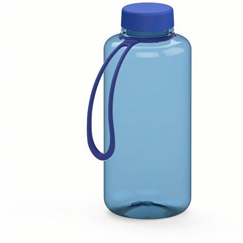 Trinkflasche "Refresh", 1,0 l, inkl. Strap (Art.-Nr. CA700674) - Der Allrounder. Geschmacksneutrale...