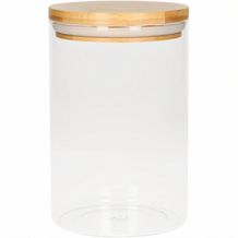 Glasbehälter "Bamboo", 1,6 l (transparent) (Art.-Nr. CA709617)