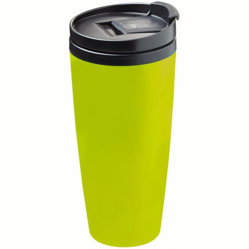 Isolierbecher "Coffee To Go" (Art.-Nr. CA713055) - Doppelwandiger Isolierbecher aus Kunstst...