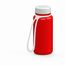 Trinkflasche "Refresh", 400 ml, inkl. Strap (rot, weiß) (Art.-Nr. CA713499)