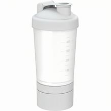 Shaker "Protein", Pro 2+, 0,40 l (transparent, weiß) (Art.-Nr. CA714278)