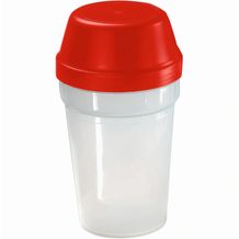 Shaker "Multi", 0,30 l (transparent, standard-rot) (Art.-Nr. CA737896)