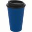 Kaffeebecher "Premium" (standard-blau PP, schwarz) (Art.-Nr. CA746846)